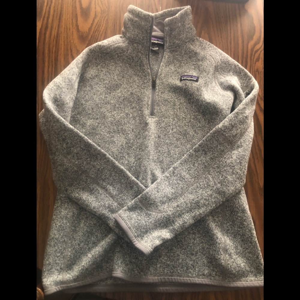 Patagonia Womens Large Sweater Grey